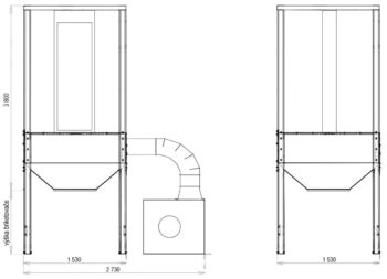 Filtračná nadstavba ADAMIK FBR 150/51 AK