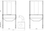 Filtračná nadstavba ADAMIK FBR 250/125 AK
