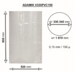 Vak ADAMIK V330PVC150 rozmery