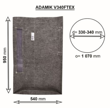 Vak ADAMIK V340FTEX rozmery