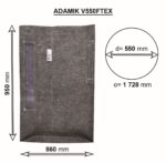 Vak ADAMIK V550FTEX rozmery