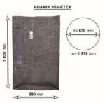 Vak ADAMIK V630FTEX rozmery